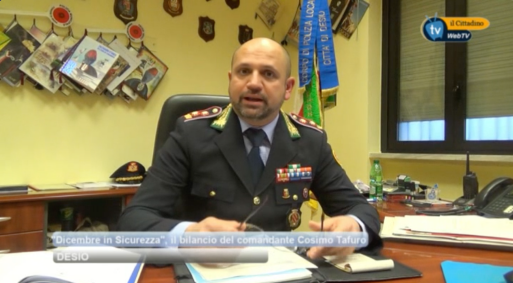 Desio L Intervista Al Comandante Della Polizia Locale Il Cittadino