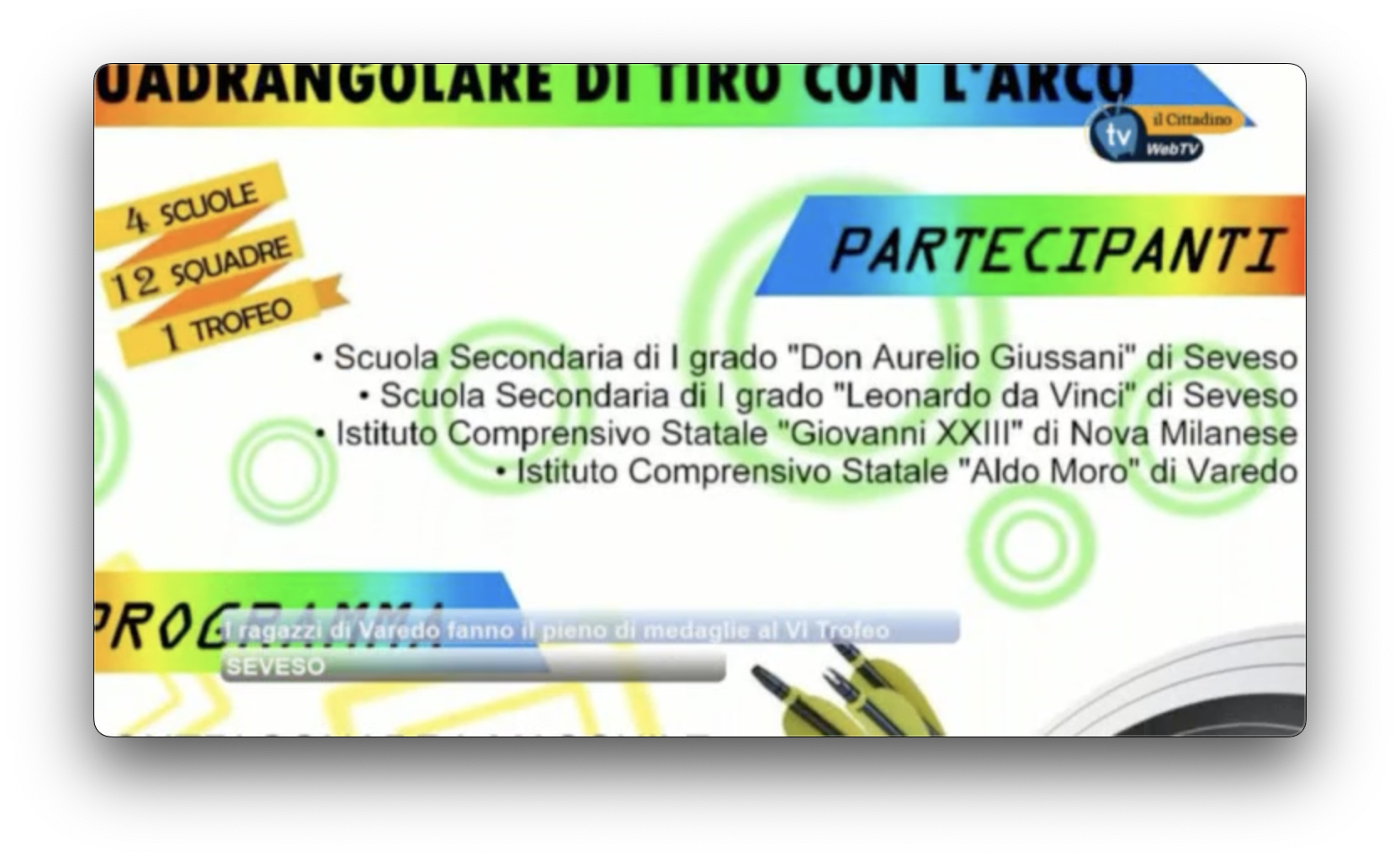 Seveso Gli Arcieri Di Varedo Dominano Il Torneo Di Tiro Con L Arco