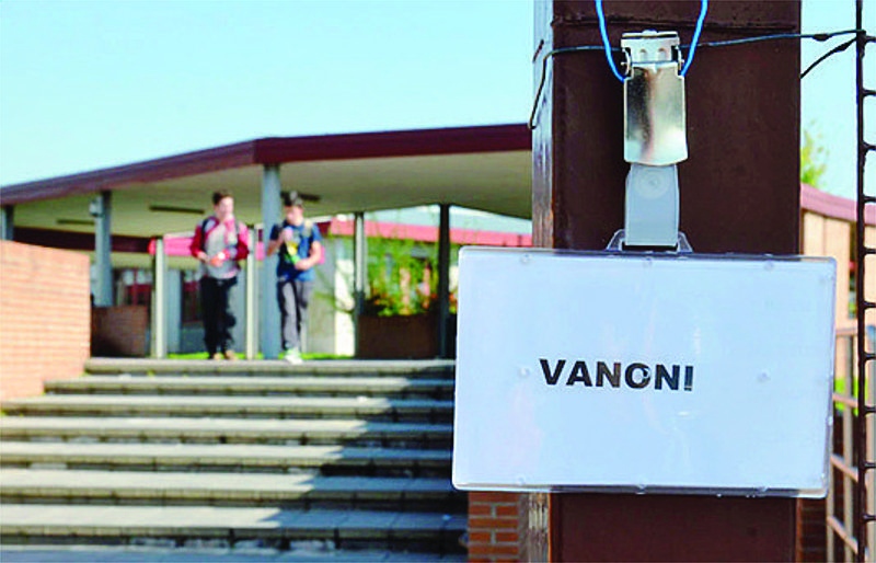 L’ingresso dell’istituto Vanoni