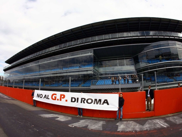 Roma fa le prove di Formula 1Nel 2011 il Rally d’Italia