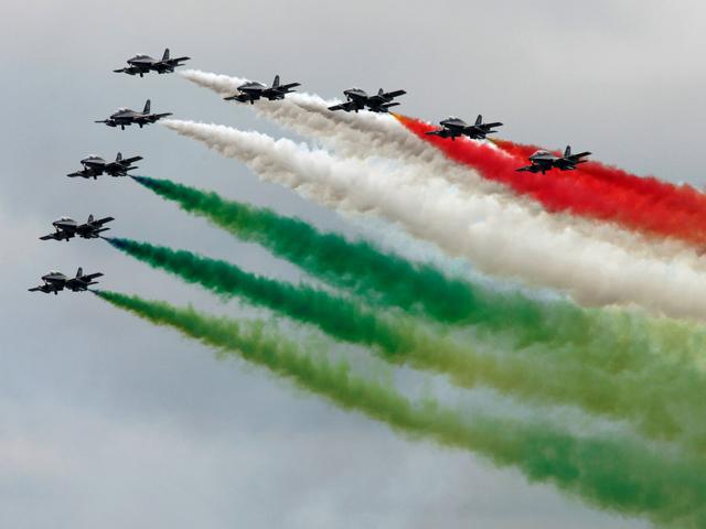 Weekend all’insegna degli alpiniCon la sfilata le frecce tricolori