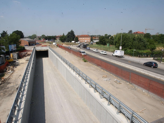 Monza, viale delle Industrie:tunnel, una corsia apre ad agosto