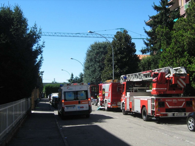 Arcore, incendio in via ManzoniPaura per un inquilino anziano