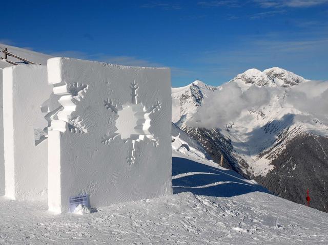 Artisti della nevein Valle Aurina