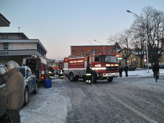 Lissone, incendio alle PosteDistrutto il locale archivio