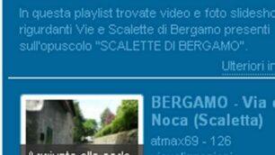 Scalette di BergamoEcco i percorsi