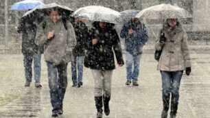 Fine settimana con l’ombrelloE torna la neve in montagna