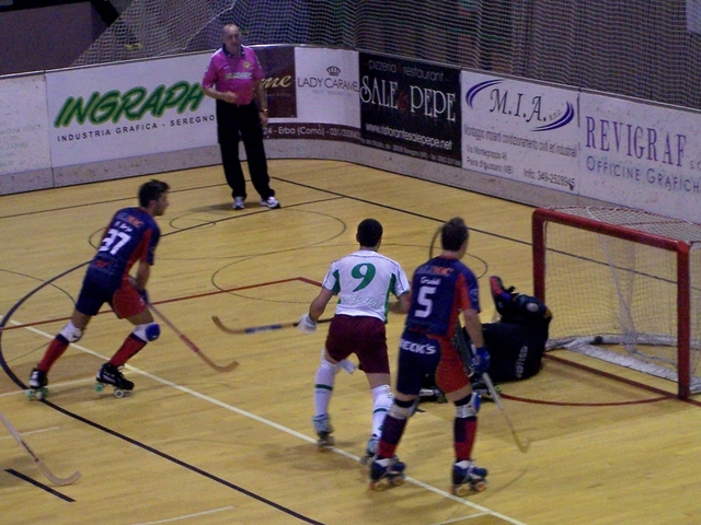 Bertran trascina la Ingraph
Hockey: Forte dei Marmi ko