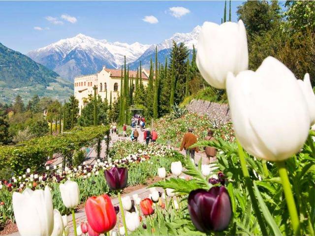 I Giardini di Sissi da aprile a Castel Trauttmansdorff