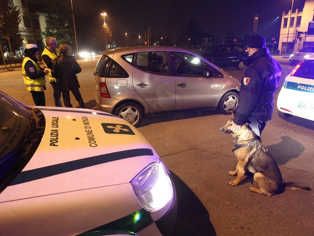 Monza, controlli antidroga e alcolRagazzo prova a fuggire: positivo