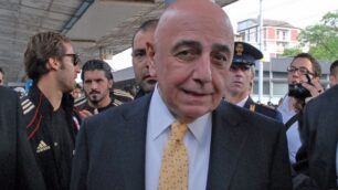 Milan, Galliani e Allegri a Monzaper presentare la nuova maglia