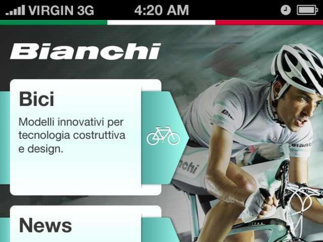 La Bianchilancia la sua App