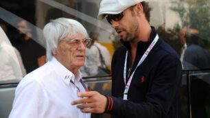 Zanetti e Jay Kay a MonzaLuci del paddock su di loro