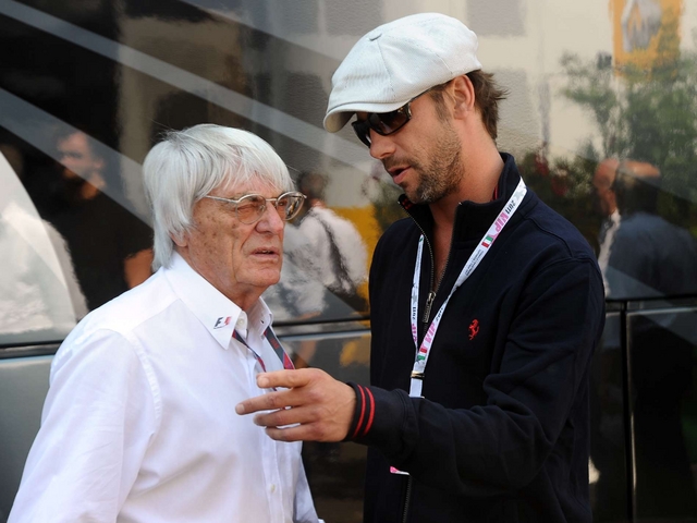 Zanetti e Jay Kay a MonzaLuci del paddock su di loro