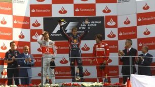 Trionfo di Vettel al Gp di MonzaSul podio anche Button e Alonso