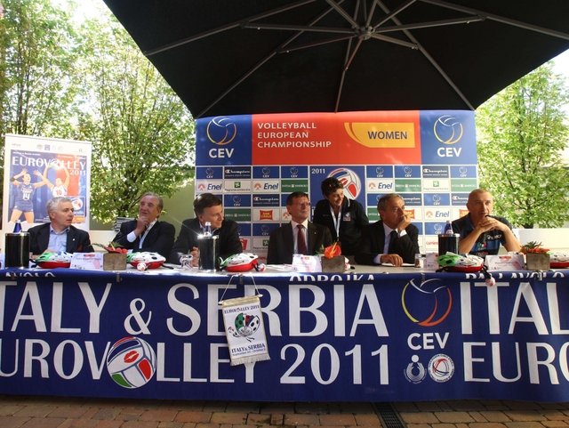 Europei di volley femminili 2011I risultati della prima giornata