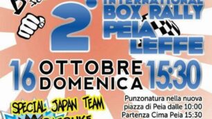 «Banzai» in Val Gandino Box Rally con la TV giapponese