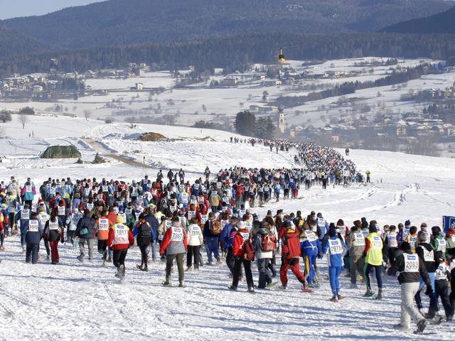 La ciaspoladain Val di Non