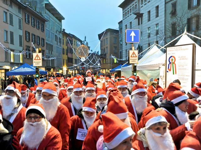 Torna «La corsa dei Babbi Natale»