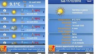 Meteo, previsionisempre in tasca