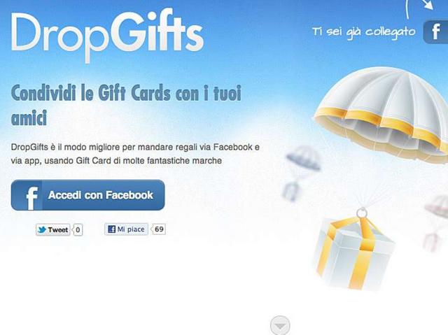 Ora per i regalic’è il «social gift»