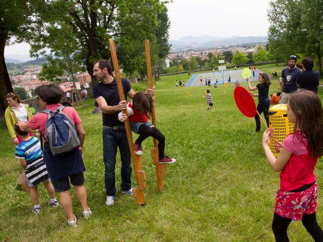 Tante famiglie a Sant’Agostino«L’Eco Parchi» ha fatto centro