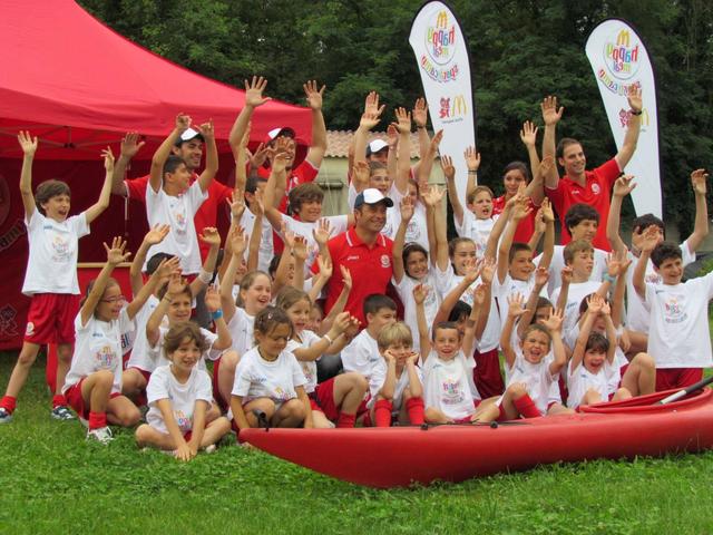 Milano, campus all’Idroscalocol campione olimpico Rossi