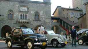 Le mitiche «Topolino» in tourda Bergamo sino alla Siclia