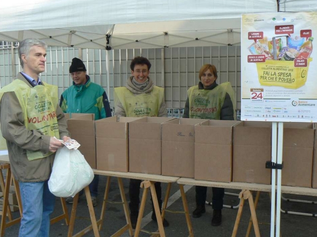 Colletta alimentare, in Brianzala solidarietà é in 67 punti vendita