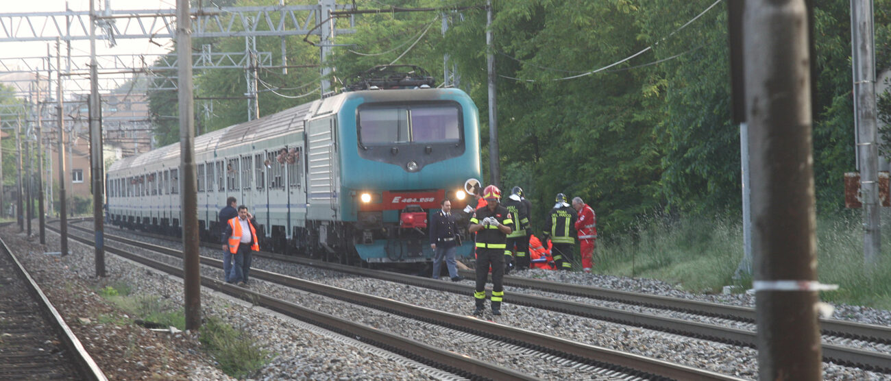 Monza, travolto e ucciso dal trenoLa vittima non ha ancora un nome