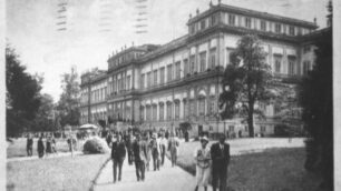 Era la Villa reale:cartoline da Monza