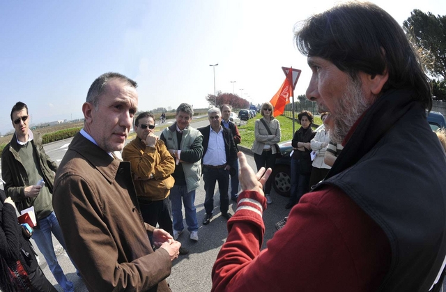 Vimercate, altro presidio a Borghi