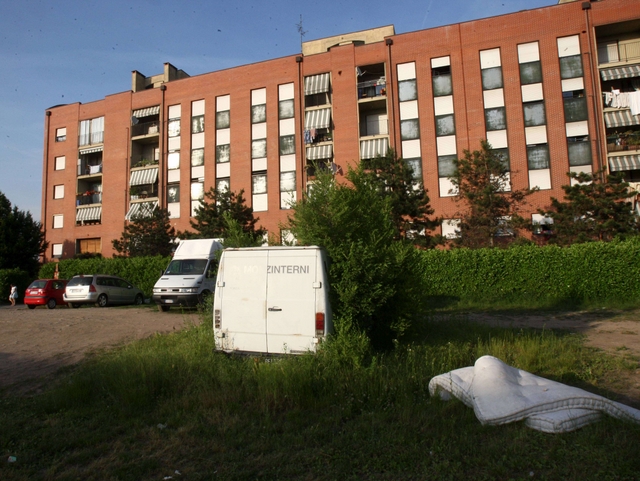 A Monza case Aler degradateLa protesta di via Baradello