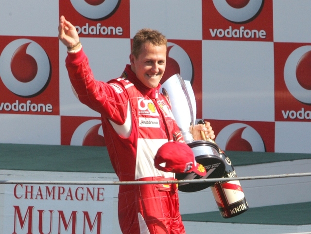 Monza, la delusione dei tifosidopo la resa di Schumacher