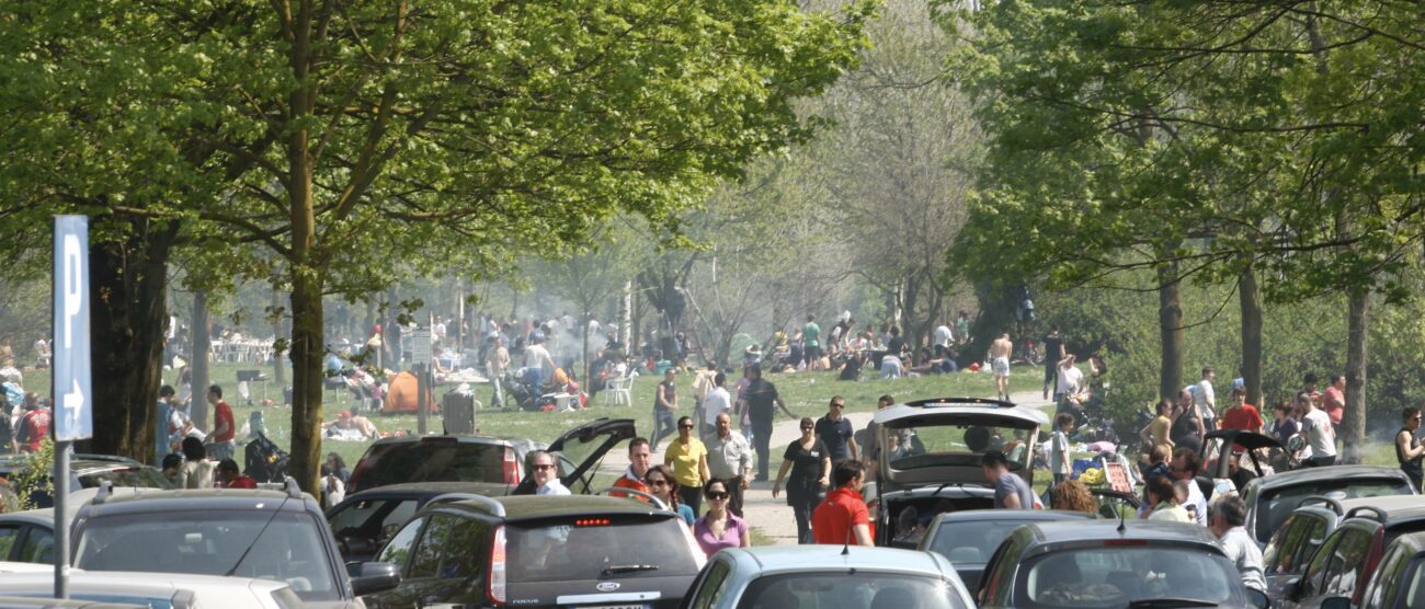 Pasquetta, Parco sotto assedio?Un piano per posteggi e accessi