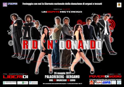 «Ridi ‘N ‘Donando»Biglietti gratis