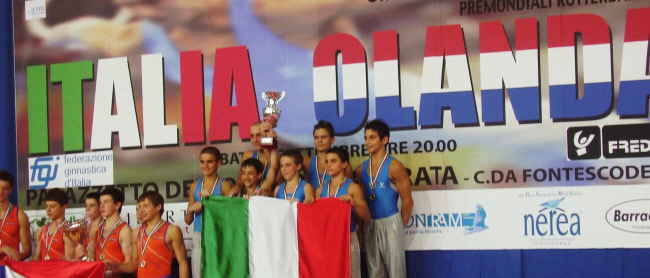 Ginnastica, Italia doppia l’OlandaA Macerata con Morandi e Sanvito