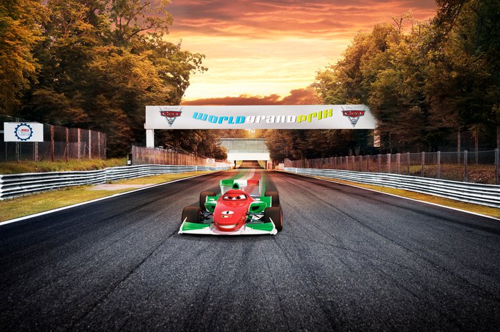 Cars 2 a Monza, la gara è prontaBernoulli sfida Saetta McQueen