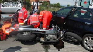 Monza, tragico schianto in motoMuore centauro di Villasanta