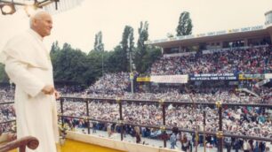 Il Papa in autodromo con i giovani