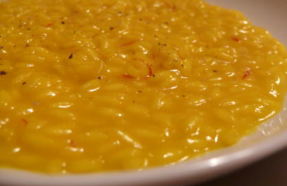 Risotto zafferano