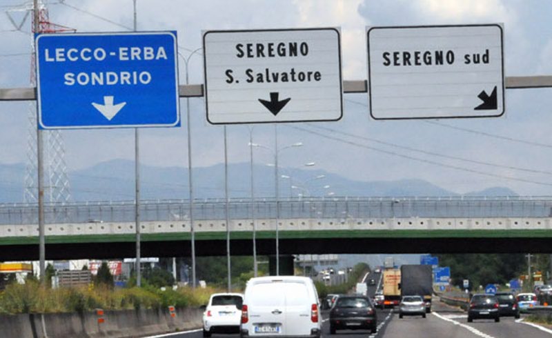 Incidente in Valassina a Seregno