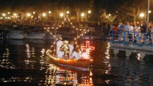 A Sarnico le barche della Stella Maris