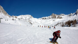 La neve arriva al Passo del Tonale