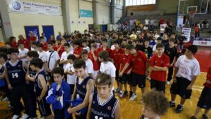 Basket, un momento di una recente edizione del “Giove”