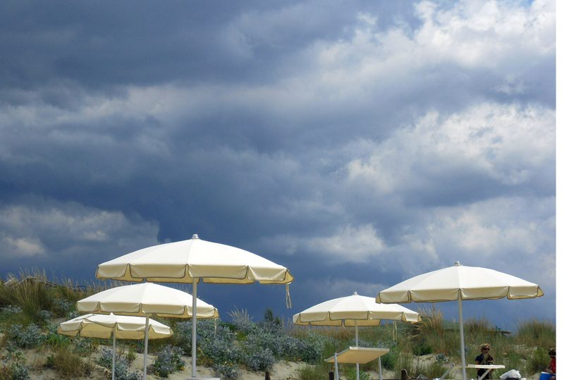 Temporali in arrivo dalla Francia