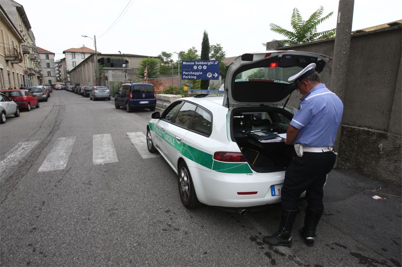 Incidente stradale a Monza