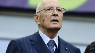 Attesa per l’arrivo a Monza del Presidente Giorgio Napolitano