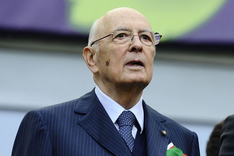 Attesa per l’arrivo a Monza del Presidente Giorgio Napolitano