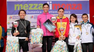 Mezza di Monza: Sara Galimberti sul podio (foto MEZZA DI MONZA/ROBERTO MANDELLI)